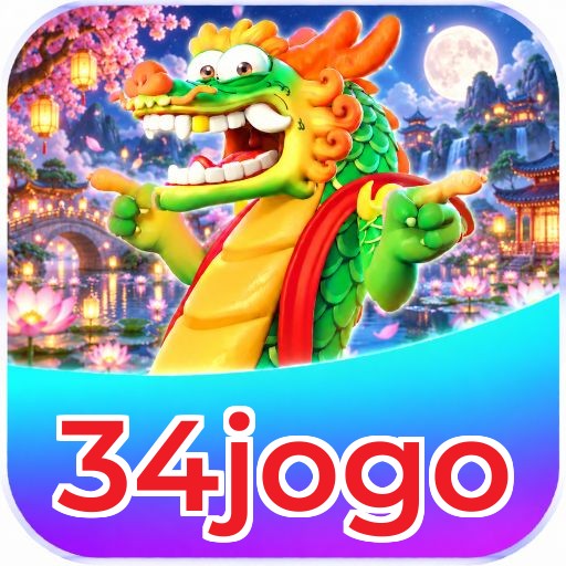 Logo 34jogo Telegram Canal Oficial